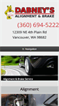 Mobile Screenshot of dabneysalignmentandbrake.com